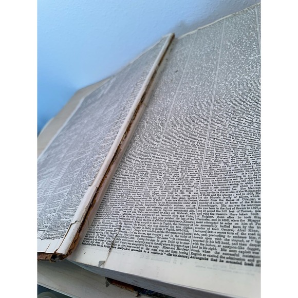 Antique London Times Bound Book January 1, 1877 to March 31, 1877 - Picture 6 of 15